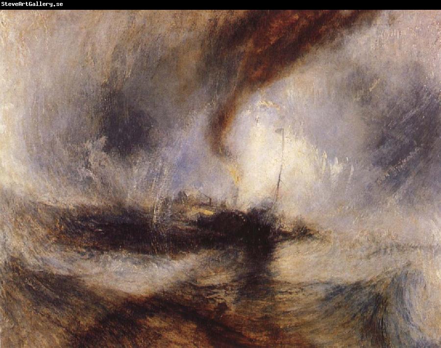 J.M.W. Turner Angbat in snostorm